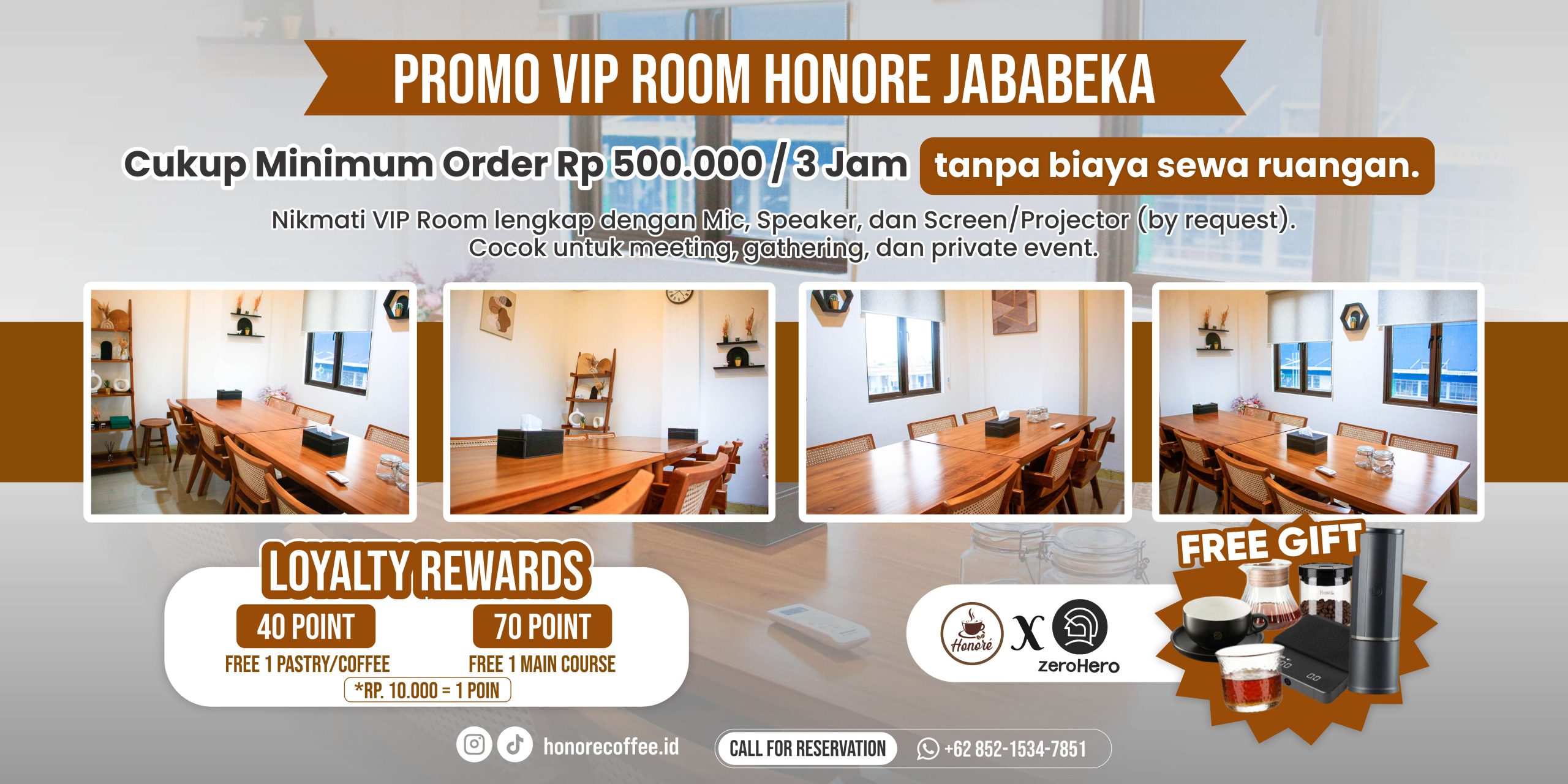 Honore Coffee Space